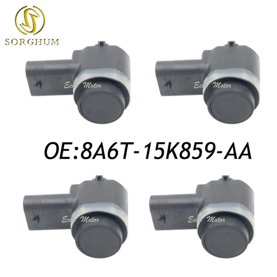 Kit sensori di parcheggio per Ford Mondeo, 4 sensori PDC, 8A6T-15K859-AA, adattabile al paraurti posteriore