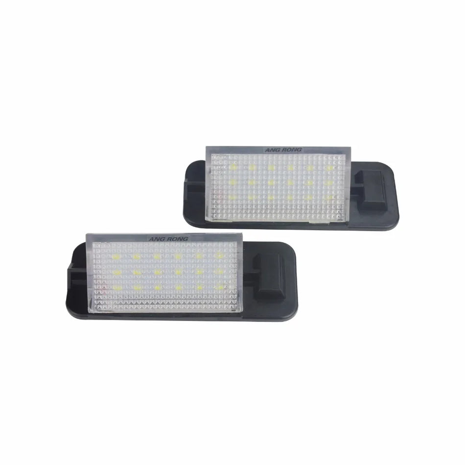 Súprava svetiel na evidenčné číslo pre BMW E36 M3 2x biele 18-SMD LED Canbus bez chyby 6000K