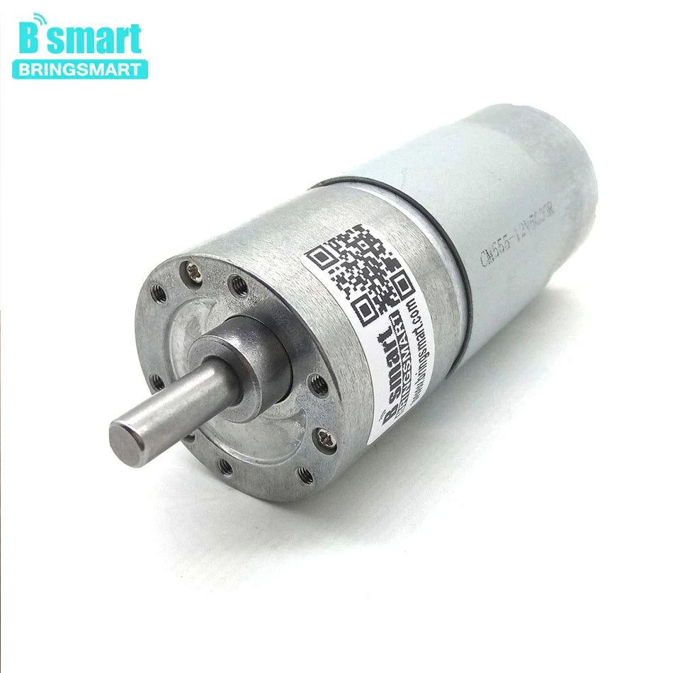 Hochdrehmoment-Mikro-DC-Getriebemotor 12V 24V Niedriggeschwindigkeit 37GB555