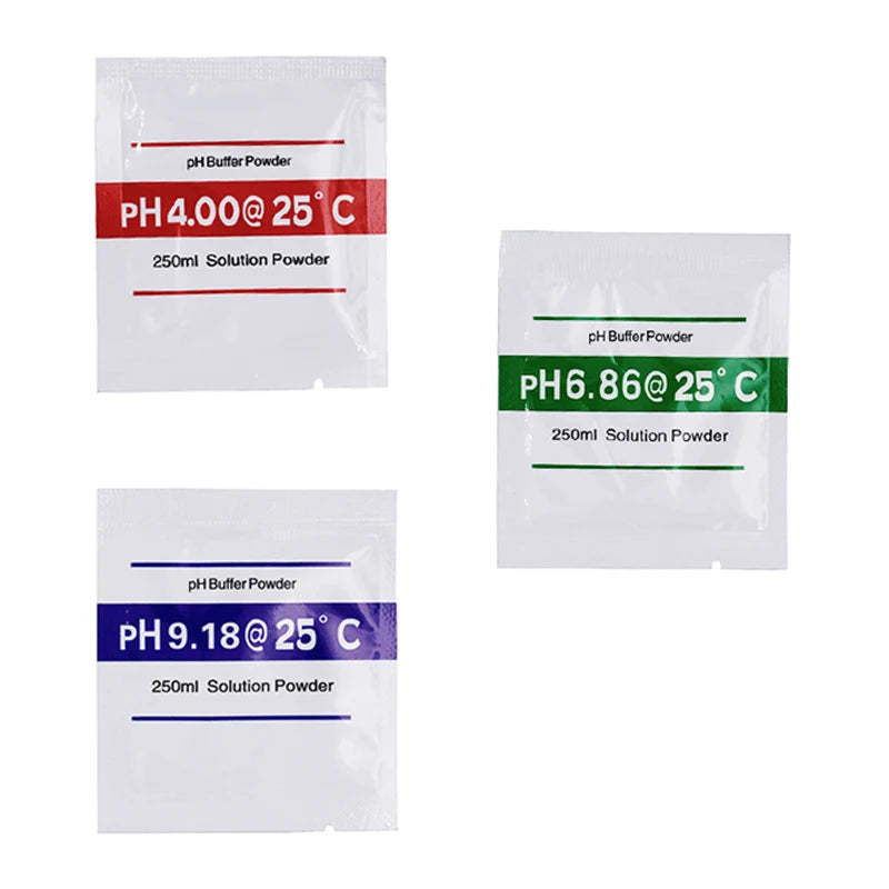 PH Buffer Powder 3 Pack For PH Meter &ndash; Calibration Ready