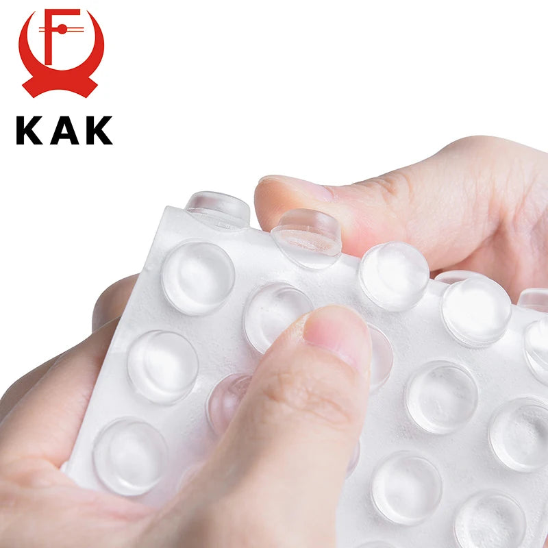 KAK Self Adhesive Silicone Furniture Pads Cabinet Bumpers