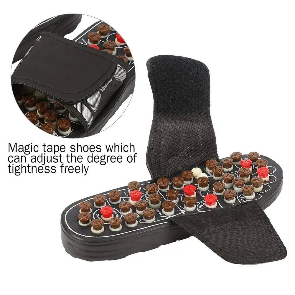 Foot Massage Slippers &ndash; Shiatsu Acupressure Therapy