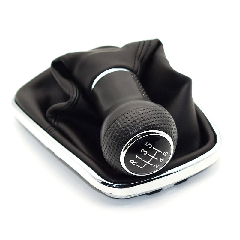 23mm Gear Shift Knob Lever Gaiter Boot &ndash; Stylish Upgrade for Volkswagen Models 6 Speed 5