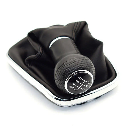 23mm Gear Shift Knob Lever Gaiter Boot &ndash; Stylish Upgrade for Volkswagen Models 6 Speed 5