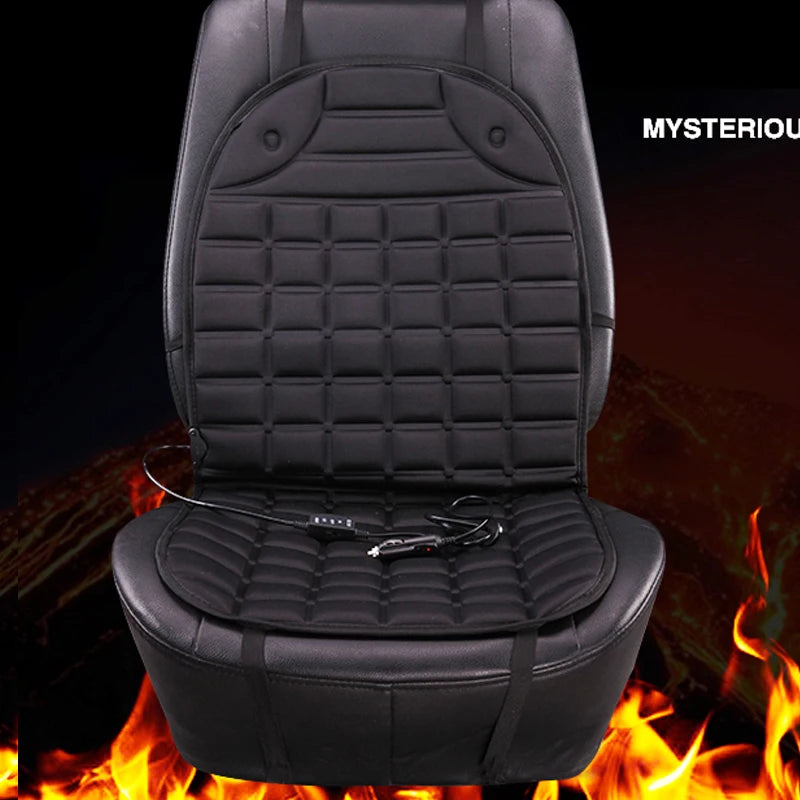 Heated Car Seat Cover - Universal Electric Cushion for Winter