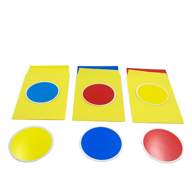 Induktionskuvert Farveforudsigelse Kort Magiske Tricks Requisitter