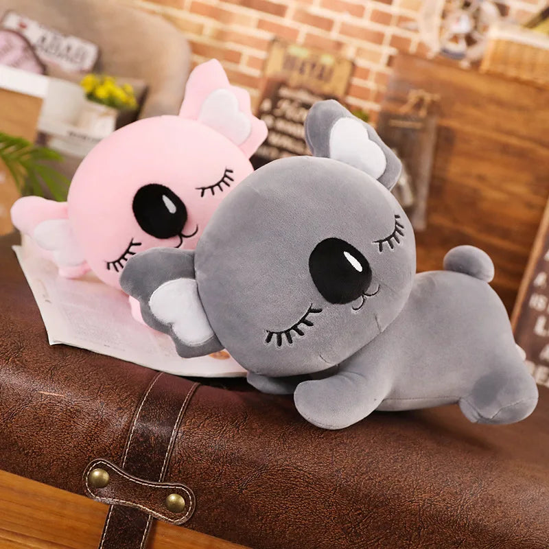 Kawaii Koala Plush Toy - Soft Stuffed Doll for Bed &amp; Sofa