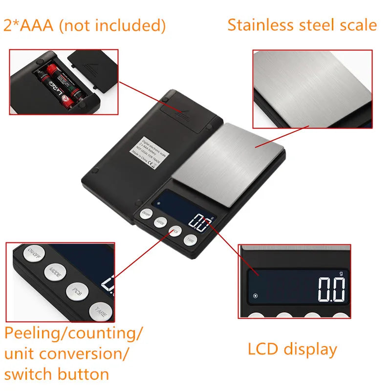 S018 Digital Scale &ndash; Ultra Precise for Jewelry Weighing