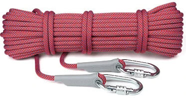 XINDA 10m Rock Climbing Rope &ndash; High Strength 5500lbs Red-10meter