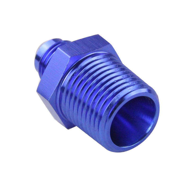 Adattatore in alluminio da AN6 a 1/2 pollice NPT, 1/4 NPT, 3/8 NPT