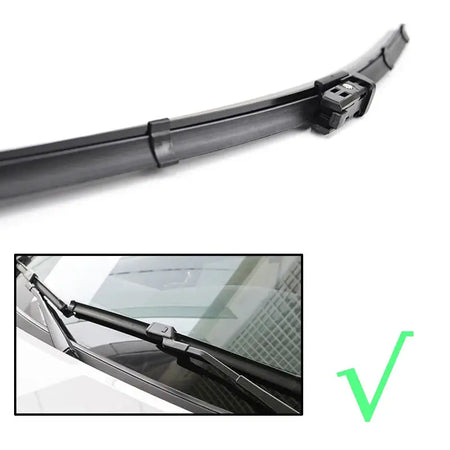 Misima Windshield Windscreen Wiper Blades For VW Polo 6R Hatchback Front Rear Set 2017 2016 2015 2014 2013 2012 2011 2010 2009 by InterCyprus Trading Ltd