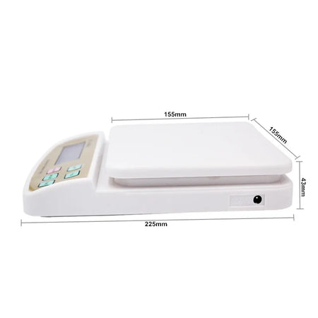 JUANJUAN 10kg Digital Kitchen Scale &ndash; 1g Precision Ultra