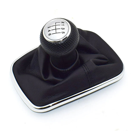 23mm Gear Shift Knob Lever Gaiter Boot &ndash; Stylish Upgrade for Volkswagen Models 6 Speed 2