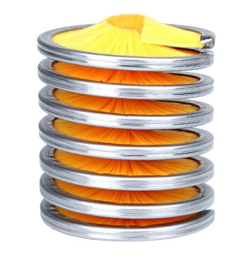 XD-Q9705 Rope Cleaning Brush &ndash; Ultra Lightweight Nylon Tool Yellow