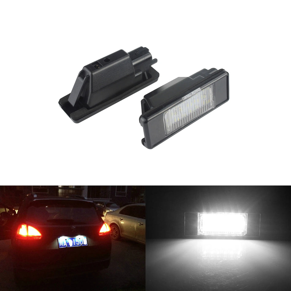 Světla na registrační značku Citron Berlingo, LED, Canbus pro C2 C3 C4 C5 C6 C8 DS3