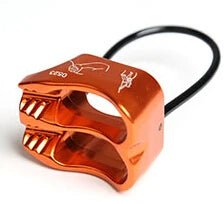 XINDA XD-8603 ATC Descender &ndash; Ultra Lightweight Aluminum Orange