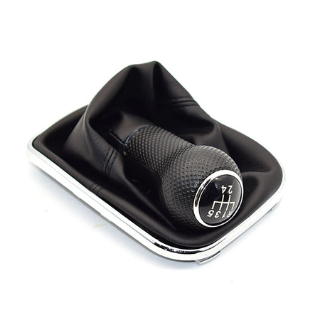 23mm Gear Shift Knob Lever Gaiter Boot &ndash; Stylish Upgrade for Volkswagen Models 5 Speed 2