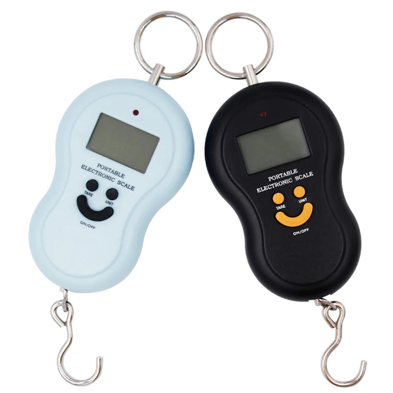 Smile Face Hanging Fishing Scale Y001 &ndash; Backlit LCD Display