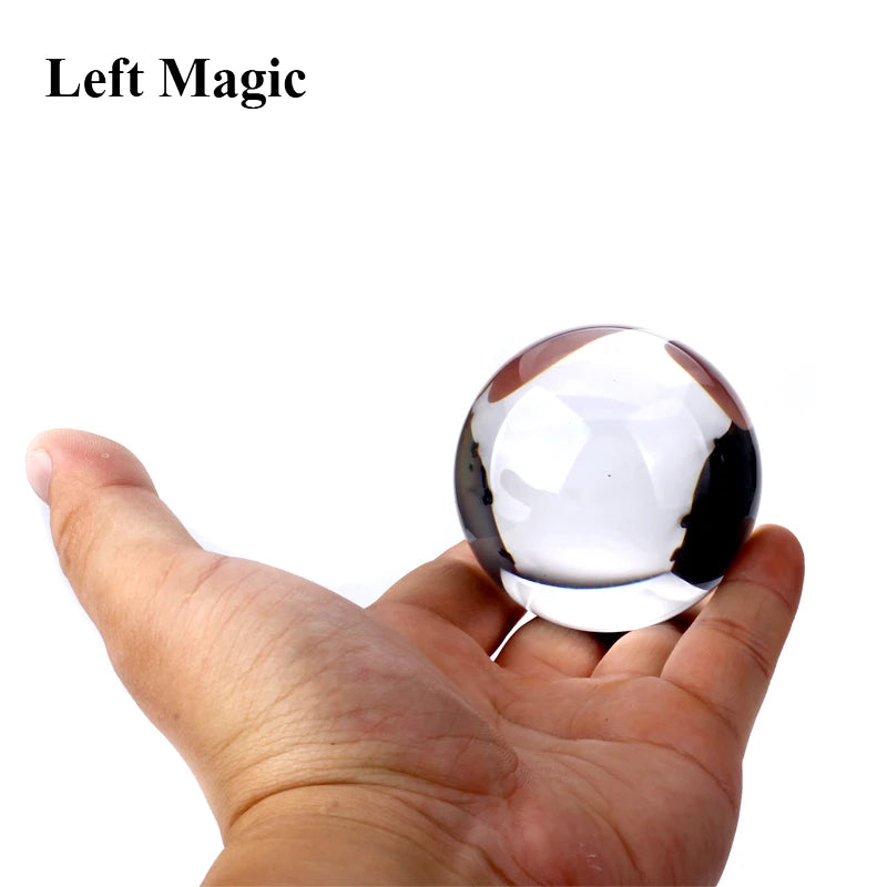 70MM Clear Contact Juggling Ball 100 Percent Acrylic