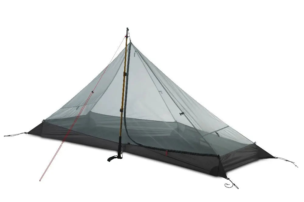 FLAME'S CREED Ultralight 1-Person 3-Season Camping Tent