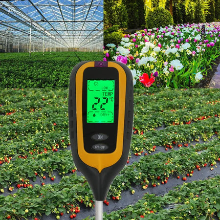 3/4 In 1 Digital Soil Meter &ndash; Multi Function Garden Tool