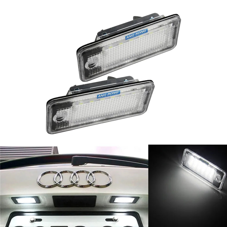 LED Nummerplaatlamp Wit 18 SMD Voor Audi A3 A4 A6 S6 A8 Q7 RS4