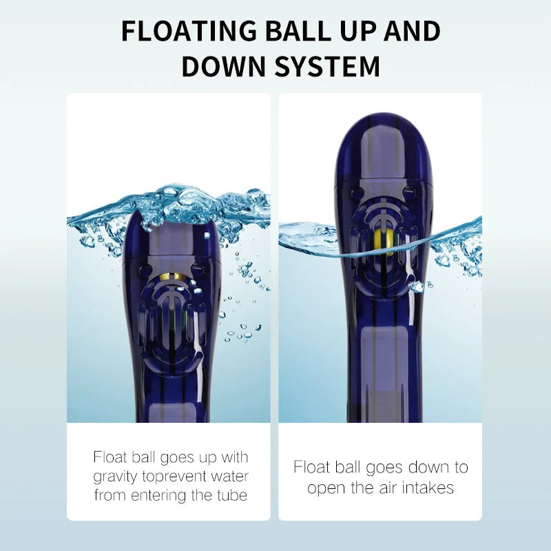 COPOZZ Full Face Snorkel Mask - Anti Fog Scuba Diving Gear for Adults