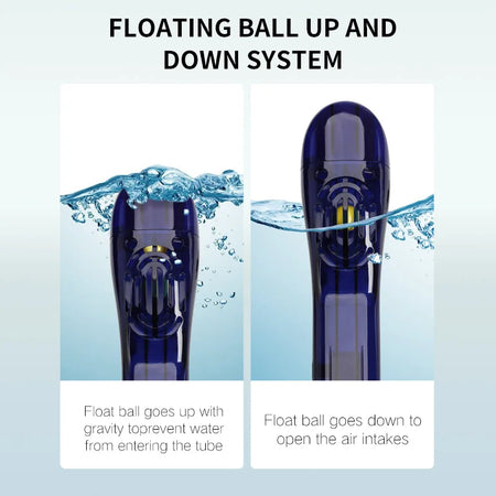 COPOZZ Full Face Snorkel Mask - Anti Fog Scuba Diving Gear for Adults