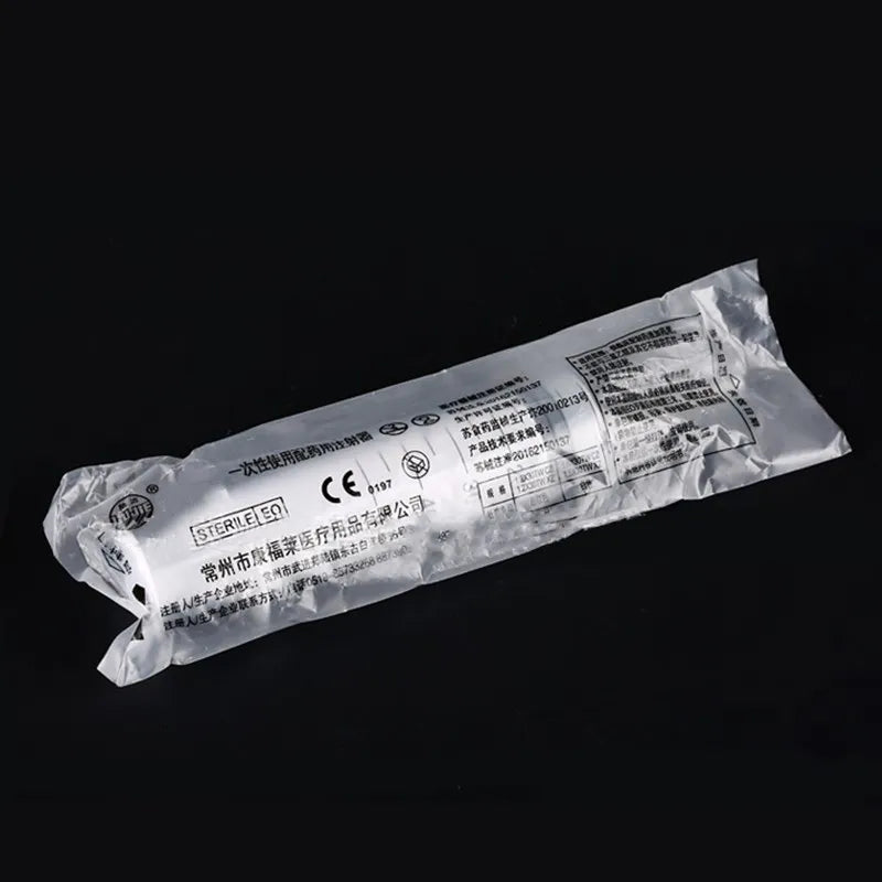 Disposable 10ml PVC Sterile Syringes, 50 Pieces, Pack for Medicine or Perfume