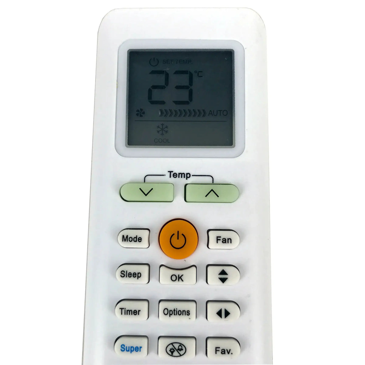 RG70A/BGEF Remote Control For Midea RG70E/BGEF RG70C/BGEF RG70E1/BGEF air conditioner Fernbedienung by InterCyprus Trading Ltd
