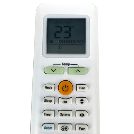 RG70A/BGEF Remote Control For Midea RG70E/BGEF RG70C/BGEF RG70E1/BGEF air conditioner Fernbedienung by InterCyprus Trading Ltd