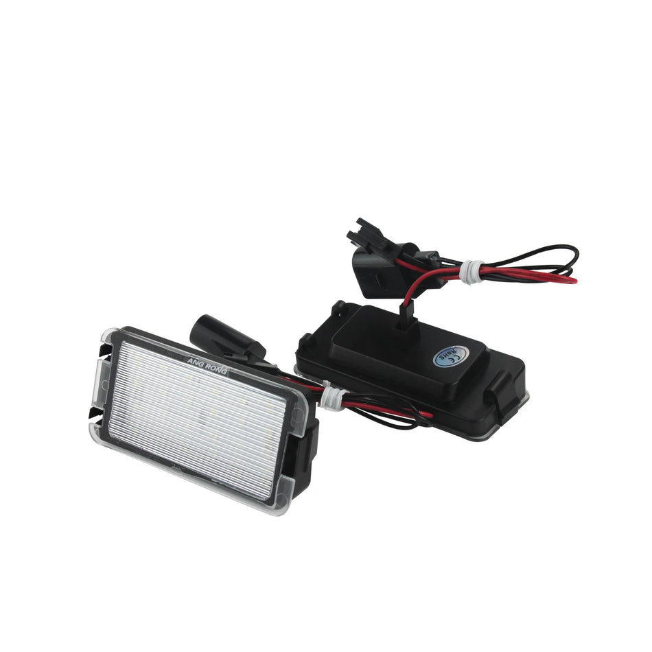 Světla pro registrační značku pro SEAT Cordoba s 24 SMD LED, připraveno pro CANBUS, xenonově bílé 6000K jasné osvětlení