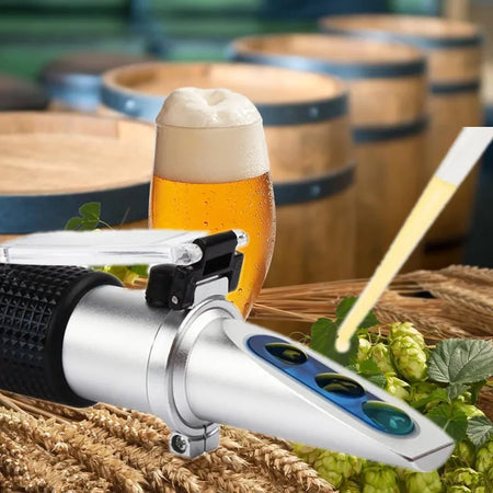 Beer Wort Refractometer RF011 &ndash; ATC Sugar Readout Accuracy