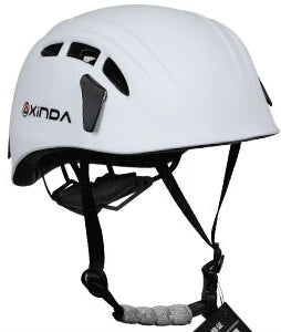 Xinda Adjustable Outdoor Rock Climbing Helmet White / One Size
