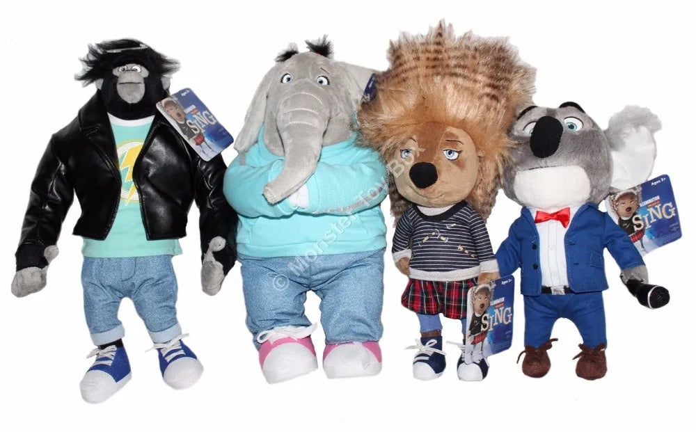 Deluxe Sing Plush Set: Johnny, Meena &amp; Buster
