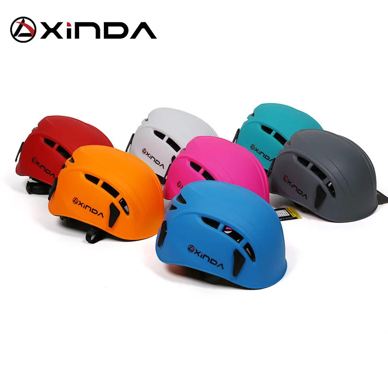 Xinda Adjustable Outdoor Rock Climbing Helmet
