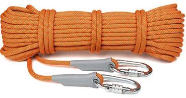 XINDA 10m Rock Climbing Rope &ndash; High Strength 5500lbs Orange-10meter