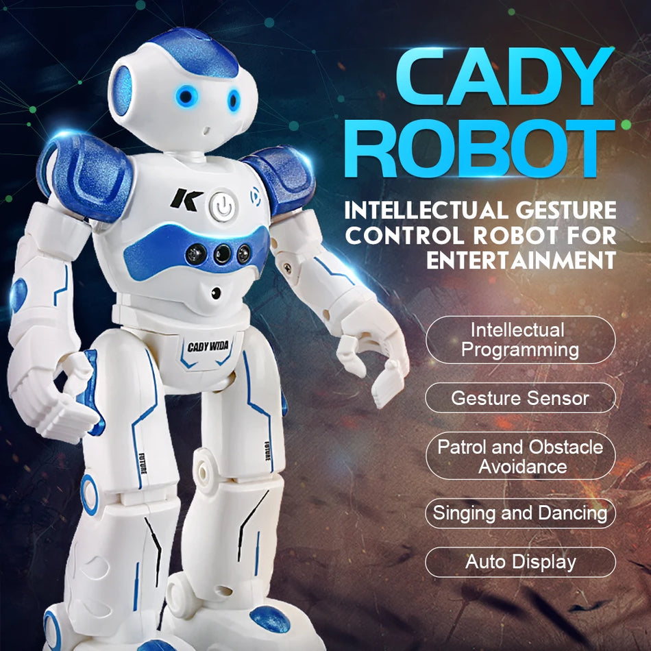 Jouet Robot RC JJRC avec télécommande par geste IR pour enfants