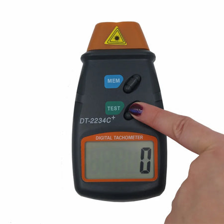 DT-2234C LCD Handheld Laser Tachometer &ndash; Non-Contact
