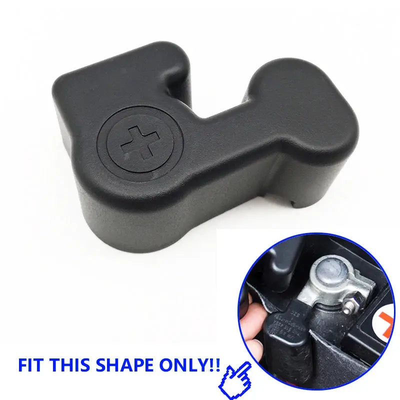 For VW Arteon Beetle A5 Scirocco Sharan Caddy 2012-2018 Car Battery Cathode Positive Electrode Pole Protector Cover Cap Tray by InterCyprus Trading Ltd