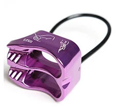XINDA XD-8603 ATC Descender &ndash; Ultra Lightweight Aluminum Purple