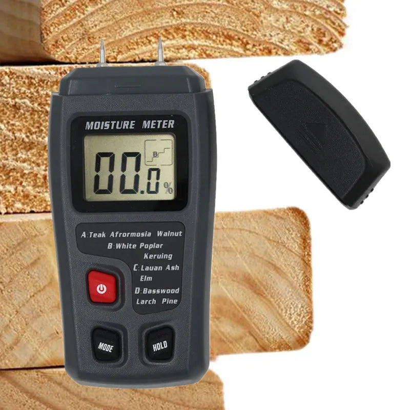 MT10 Two Pins Digital Wood Moisture Meter - High Accuracy
