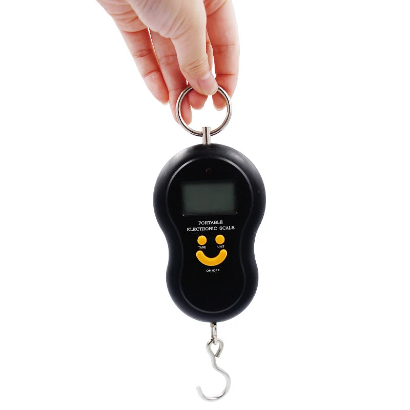 Smile Face Hanging Fishing Scale Y001 &ndash; Backlit LCD Display