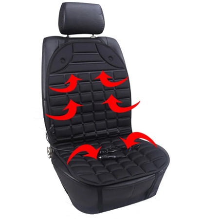 Heated Car Seat Cover - Universal Electric Cushion for Winter