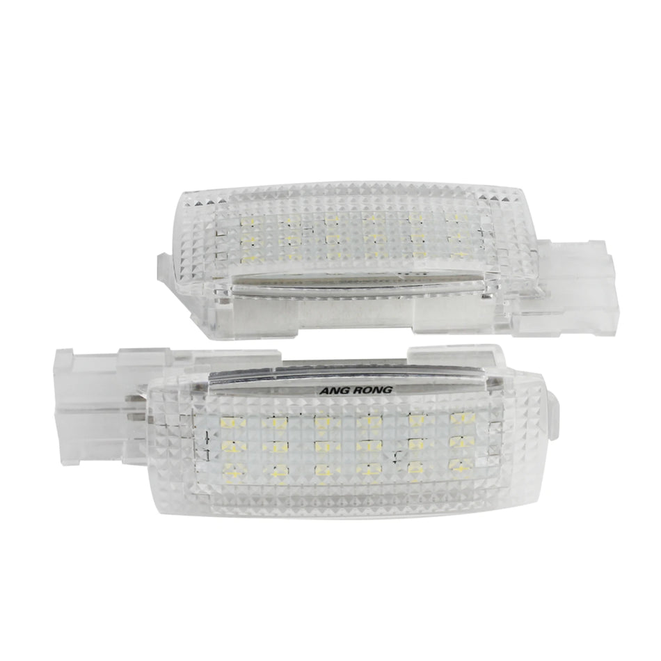Interior Vanity Mirror Lights 2x LED for VW Golf Jetta CC Tiguan Scirocco