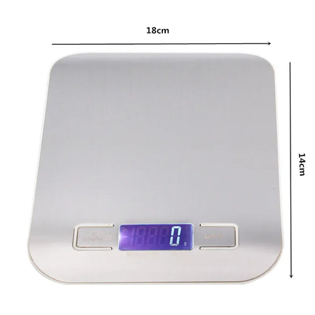 5KG 1g Stainless Steel Kitchen Scale &ndash; 1g Precision