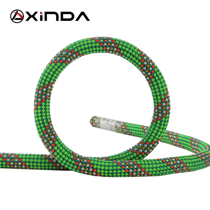 XINDA 9.8mm 10.5mm Rock Climbing Dynamic Rope - Ultra Strong