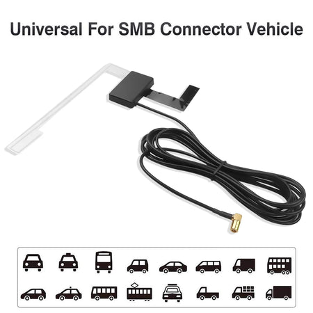 DAB Signal Amplifier Antenna &ndash; Superior Reception for Cars