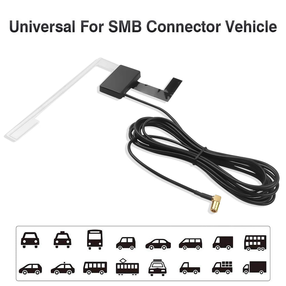 DAB Signal Amplifier Antenna &ndash; Superior Reception for Cars