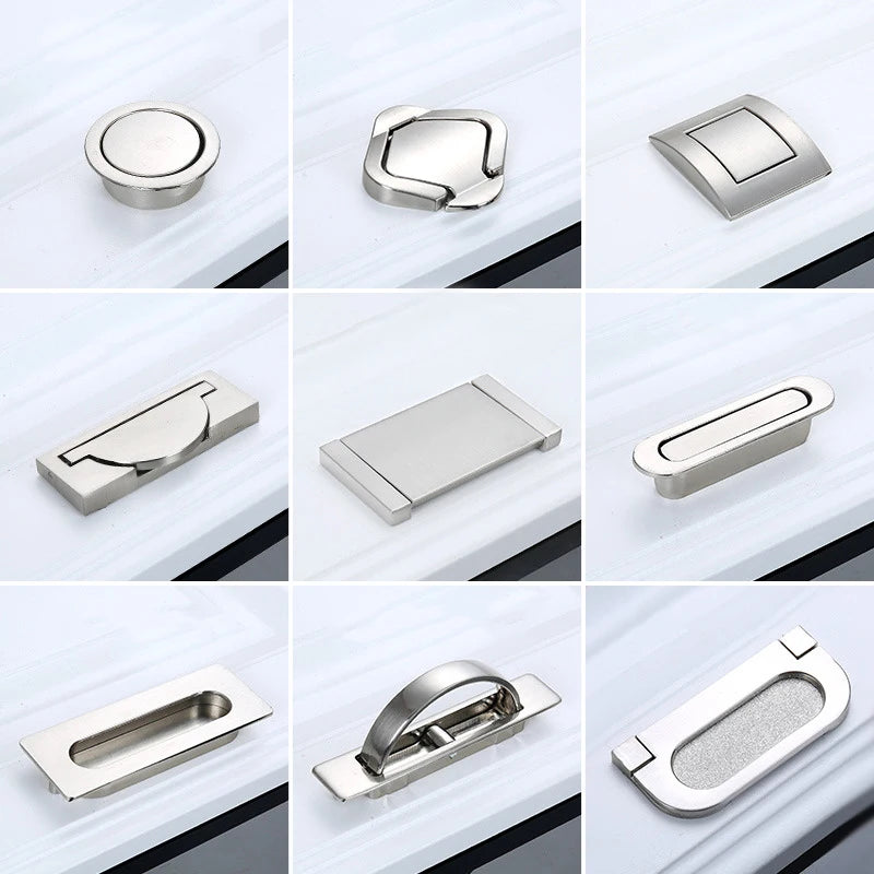 KAK Tatami Hidden Door Handle Zinc Alloy Flush Pull